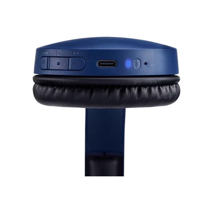 Panasonic RB-HF630BE-A Cuffie a Padiglione Wireless Bluetooth 5.3 72h ENC Multipoint colore Blu
