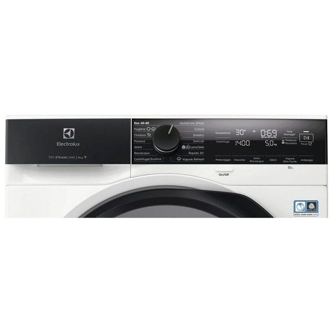 Electrolux EW7F49GY SteamCare Lavatrice Libera Installazione 9Kg Bianco