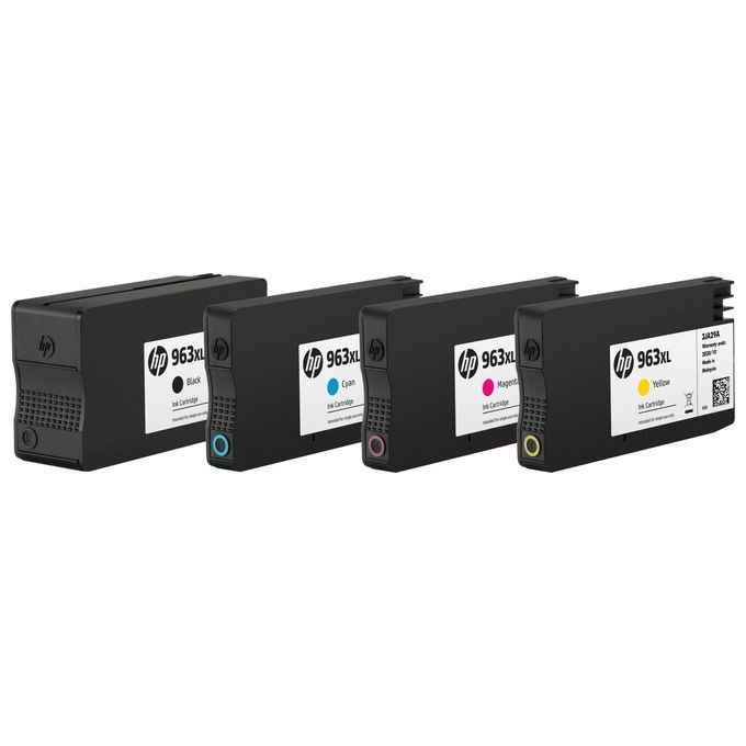 HP 3JA30AE 963XL Cartuccia Inkjet Originale Alta Capacita' Inchiostro Pigmento 2000 Pagine 47,86 ml colore Nero