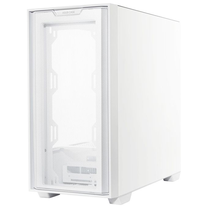 Asus A21 PC Case Mini Tower mATX Mini-ITX Vetro Temperato Radiatori 360 mm GPU 38 cm 5 Slot USB 3.2 colore Bianco
