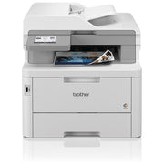 Brother MFCL8340CDWRE1 Stampante Multifunzione LED a Colori 30 ppm Fronte Retro Touchscreen 8.8 cm Wi-Fi USB ADF 50 fogli colore Bianco