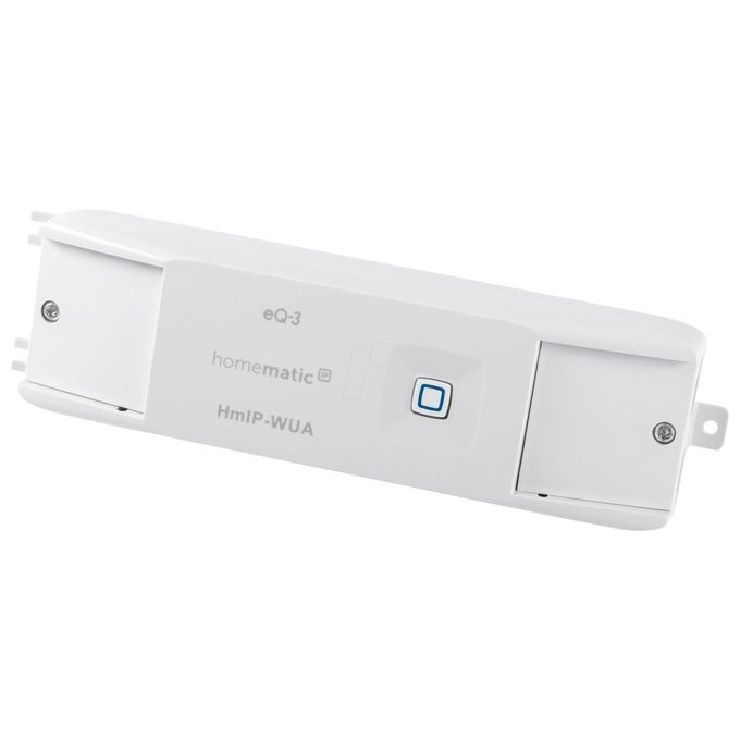 Homematic IP HMIP-WUA Attuatore Universale Smart Home 0-10V 230V 8A 869,65 MHz IP20 colore Bianco