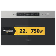 Whirlpool MBNA920X Forno a microonde da incasso con grill 22 L 750 W 3D Technology Jet Defrost colore Acciaio Inox