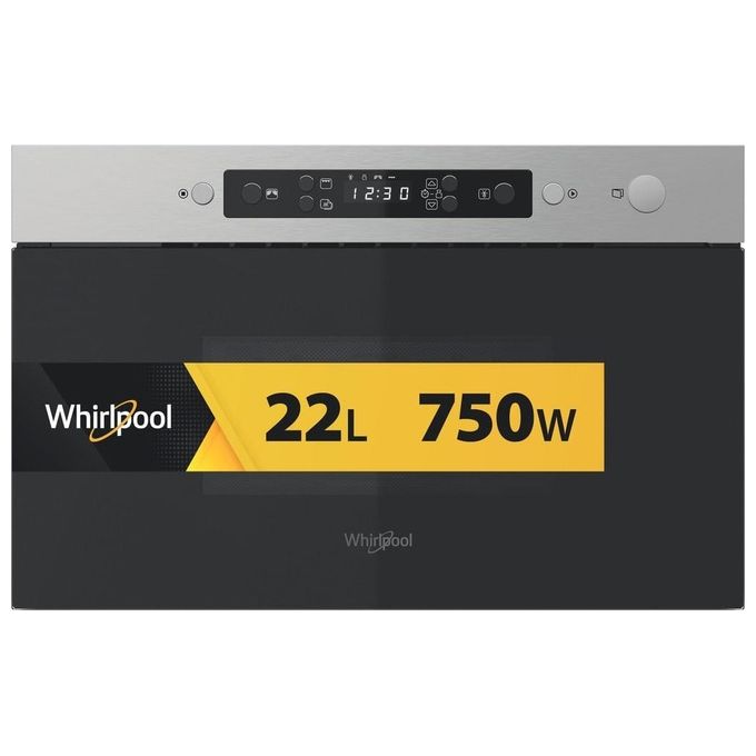 Whirlpool MBNA920X Forno a microonde da incasso con grill 22 L 750 W 3D Technology Jet Defrost colore Acciaio Inox