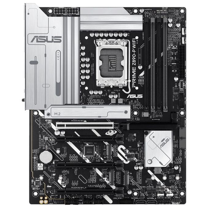 ASUS 90MB1I70-M0EAY0 PRIME Z890-P WIFI Scheda madre ATX Socket LGA 1851 DDR5 PCIe 5.0 Wi-Fi 7 USB-C Thunderbolt 4 colore Nero