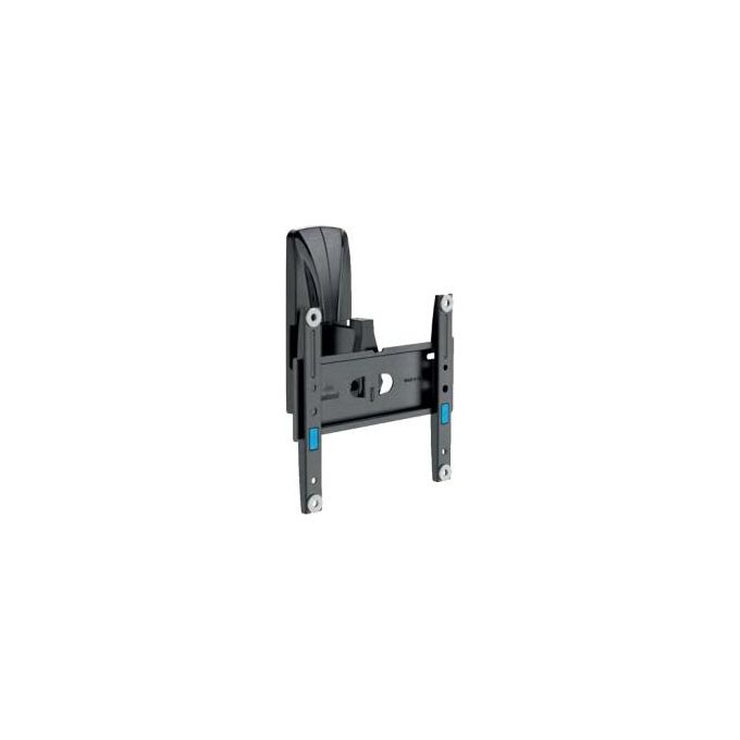 Meliconi 480987 Slimstyle Plus 200 ST Supporto TV a Parete 26'' 45'' VESA 200x200 Max 30 Kg inclinazione regolabile colore Nero