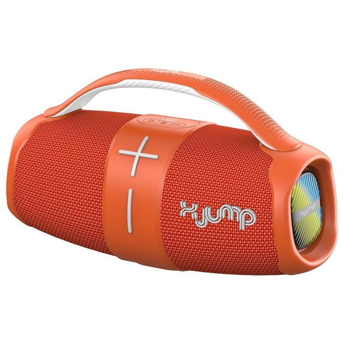 X JUMP 0XJ12009 XJ 120 Altoparlante portatile stereo 40 W Bluetooth TWS IPX5 colore Arancione