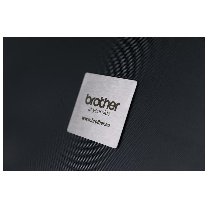 Brother Nastro per Etichettatrice 36mm Nero su Bianco 3mt