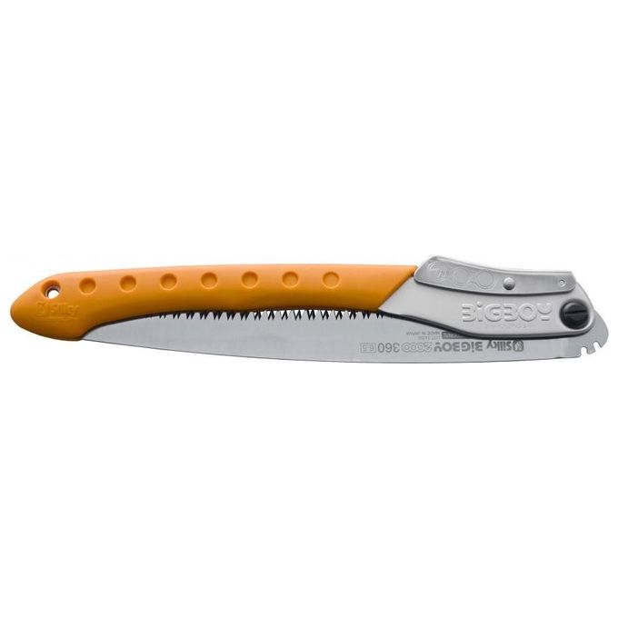 Silky KSI635636 Big Boy 2000 Sega da potatura pieghevole 36 cm Acciaio inox 6,5 denti per 30 mm colore Giallo