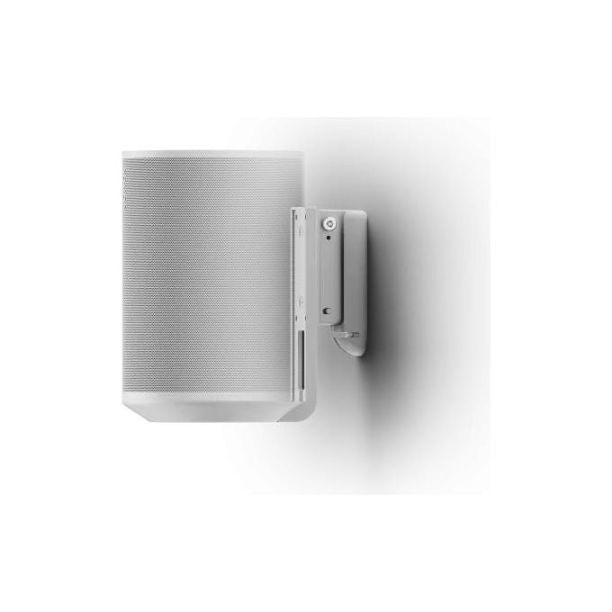 Flexson FLXE100WM2011 Supporto da Parete per Sonos Era 100 Rotazione 80° Inclinazione Regolabile colore Bianco