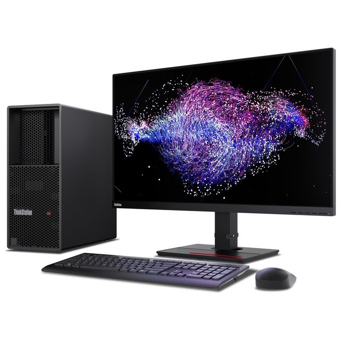 Lenovo 30HT00A4IX ThinkStation P3 Tower Gen 2 Workstation Intel Core Ultra 9 285 32 GB DDR5 1 TB SSD colore Nero