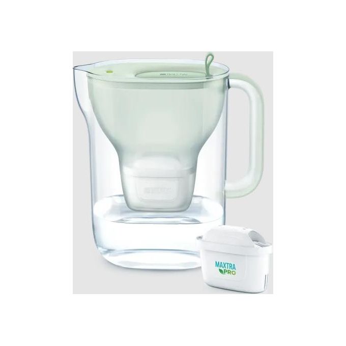 Brita Style Eco Glacier Blue Bottiglia per Filtrare l'Acqua 2.4 Litri