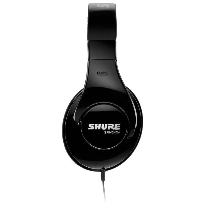 Shure SRH240A-BK-EFS Cuffie a Padiglione Circumaurali Chiuse Cablate 20 20000 Hz 38 ohm colore Nero