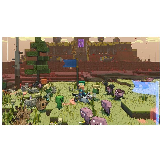 Nintendo 10011547 Minecraft Legends Deluxe Edition Videogioco Nintendo Switch Azione Strategia PEGI 7 Edizione Italiana