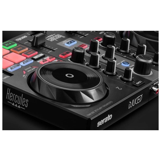 Hercules INPULSE200MK2 DJControl Inpulse 200 MK2 Controller DJ USB MIDI 2 Canali 8 Pad Serato DJ Lite DJUCED