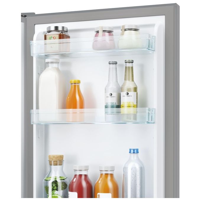 Candy CCT3L517ES City Combi Frigorifero Combinato 260 L 176 cm Classe E 39 dB Low Frost colore Argento