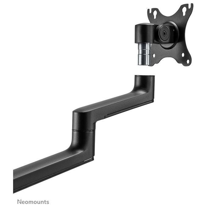 Neomounts W128434745 DS60-425BL2 Braccio per Monitor da Scrivania 2 Schermi Fino a 27'' 8 Kg Regolabile Altezza Profondita' Rotazione 360° colore Nero