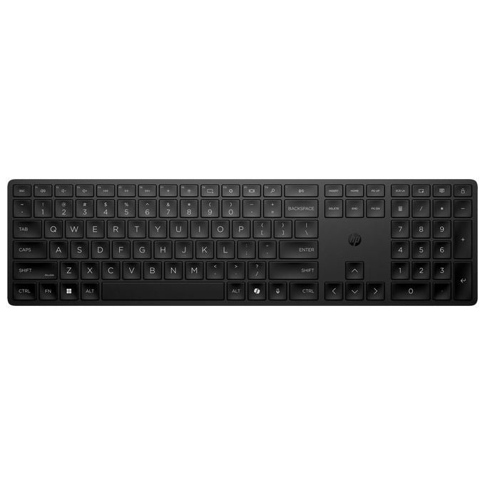HP 4R177AA HP 455 Tastiera Wireless Programmabile Full-size con 20 Tasti Programmabili Batteria Fino a 20 Mesi colore Nero