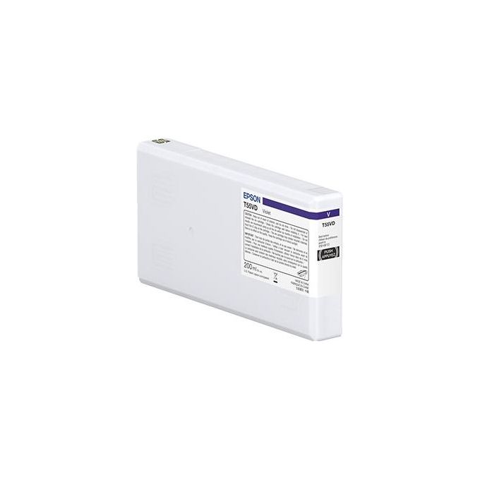 Epson C13T55WD00 Cartuccia d'inchiostro originale 200 ml tecnologia a base di pigmento colore Viola