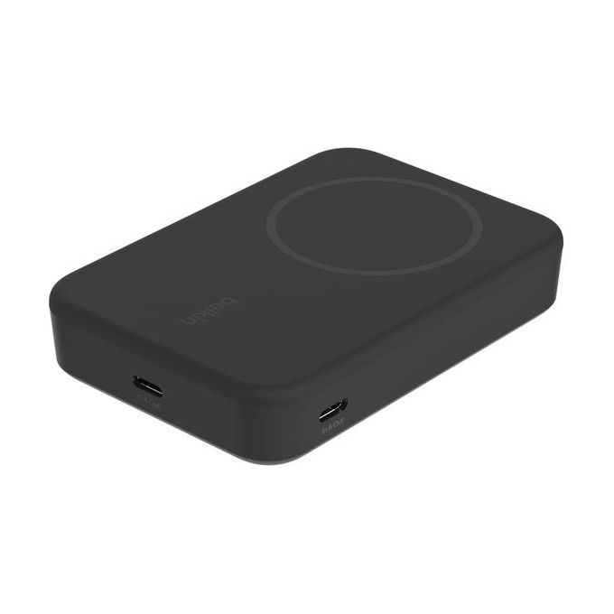 Belkin BPD008 BoostCharge Pro Power Bank Magnetico 10000 mAh Qi2 15W con Supporto Integrato USB-C Cavo Incluso colore Nero