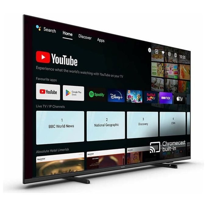 Philips 43HFL4518U-12 4500 Series Smart TV 43'' 4K Ultra HD Android TV 11 Chromecast Wi-Fi Bluetooth 5.0 20W colore Nero