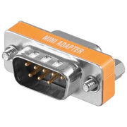 Link Selected Mini Adattatore Null Modem 9 Poli Maschio-Femmina