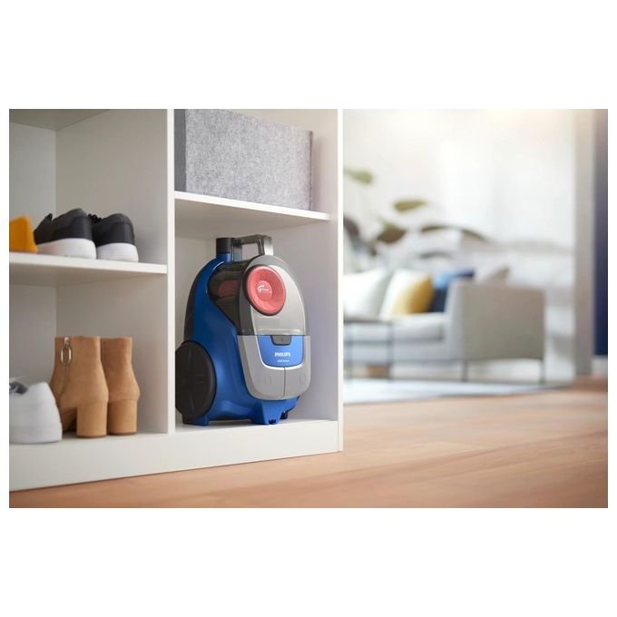 Philips XB2123-09 Serie 2000 Aspirapolvere a cilindro senza sacco PowerCyclone 4 1,3 L 850 W 77 dB colore Blu