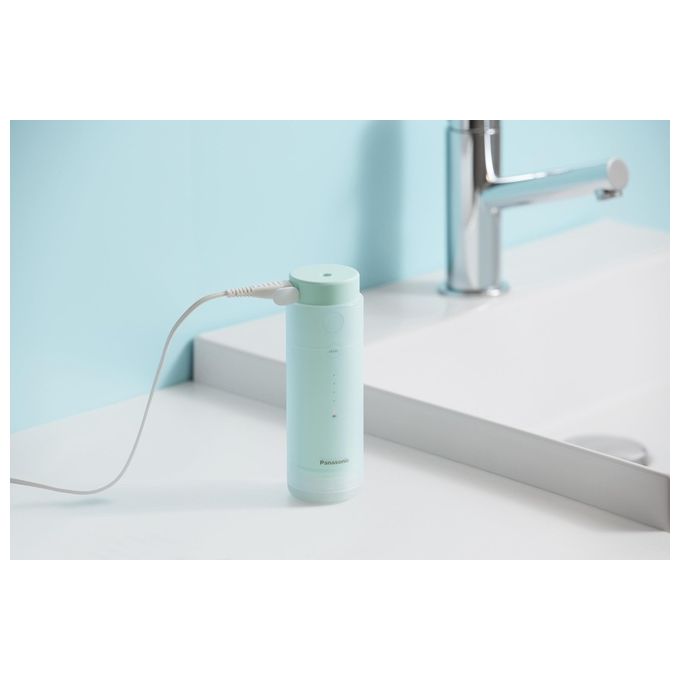 Panasonic EW-DJ4B Idropulsore Orale da Viaggio Ultrasuoni 0,15 L 4 livelli ricaricabile colore Verde