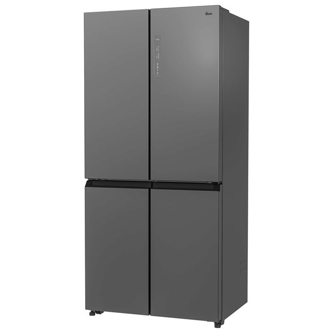Hoover HHCR3818ENPL H-Fridge 700 Maxi Frigorifero 4 Porte 467 L 181,5 cm Classe E No Frost 35 dB colore Argento