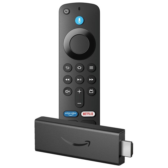 Amazon S3L46N Fire TV Stick HD Gen 3 Streaming Media Player Full HD Alexa Wi-Fi HDMI 8 GB colore Nero
