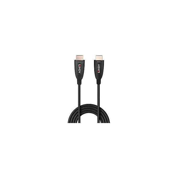 Lindy 38511 Cavo ibrido in fibra ottica HDMI 8K60 15 m 48 Gbps HDMI 2.1 8K@60Hz colore Nero