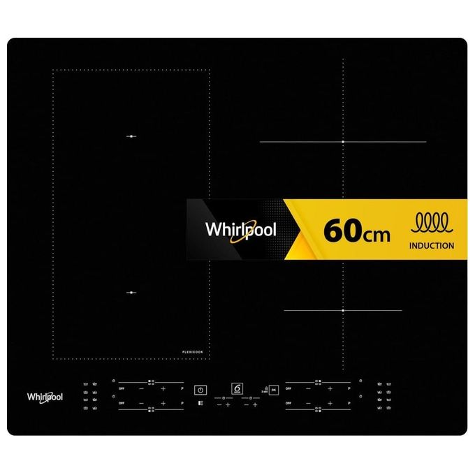 Whirlpool WL B8160 NE Piano Cottura ad Induzione 4 Zone 59 cm Nero