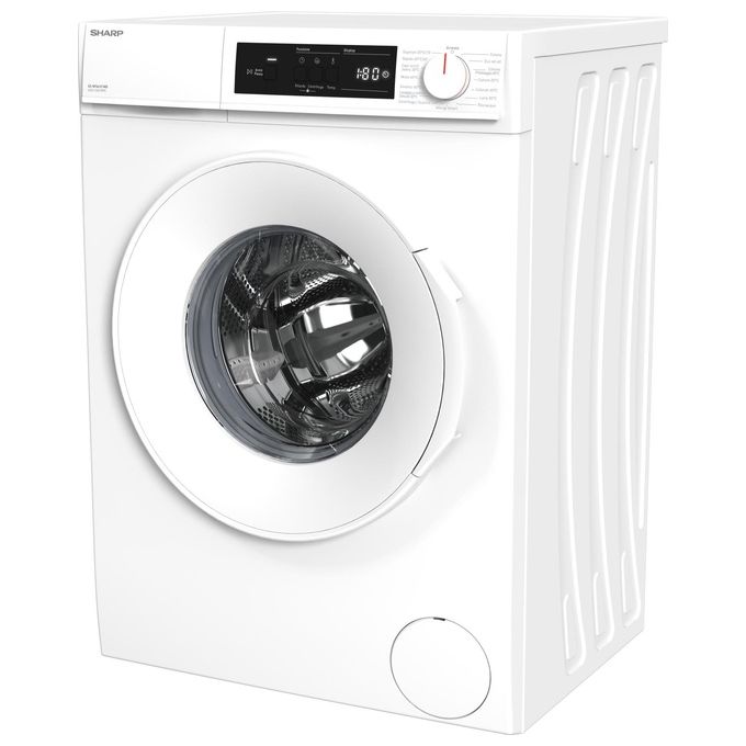Sharp ES NFA6101WD Lavatrice Caricamento Frontale 6Kg Classe Energetica D Bianco