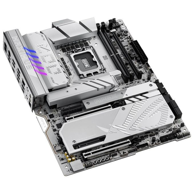 ASUS 90MB1IP0-M0EAY0 ROG Maximus Z890 Apex Scheda Madre ATX Intel LGA 1851 DDR5 Wi-Fi 7 Thunderbolt 4 colore Grigio ciottolo