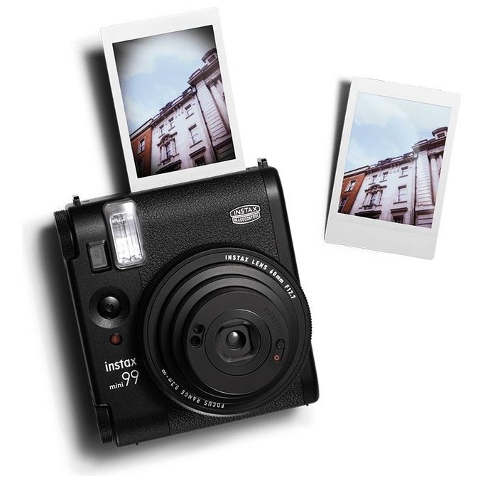 Fujifilm MINI 99 Fotocamera Istantanea 6 Effetti Colore Doppio Scatto Controllo Esposizione e Flash colore Nero