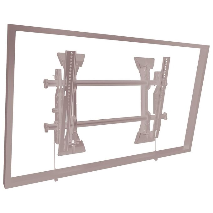 Nilox MTM1U Staffa Inclinabile Vesa 600x400mm con Microregolazioni per Menuboard 47