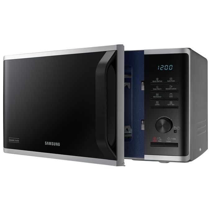 Samsung MG2AK3515AS Forno a microonde con Grill 23 L 1250 W Browning Plus Keep Warm Quick Defrost colore Nero Argento