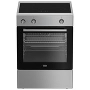 Beko FBE69100X Cucina a induzione Multifunzione 4 fuochi 72 L Classe A SteamShine Forno Elettrico Ventilato Grill (85x60x60 cm) colore Acciaio Inox