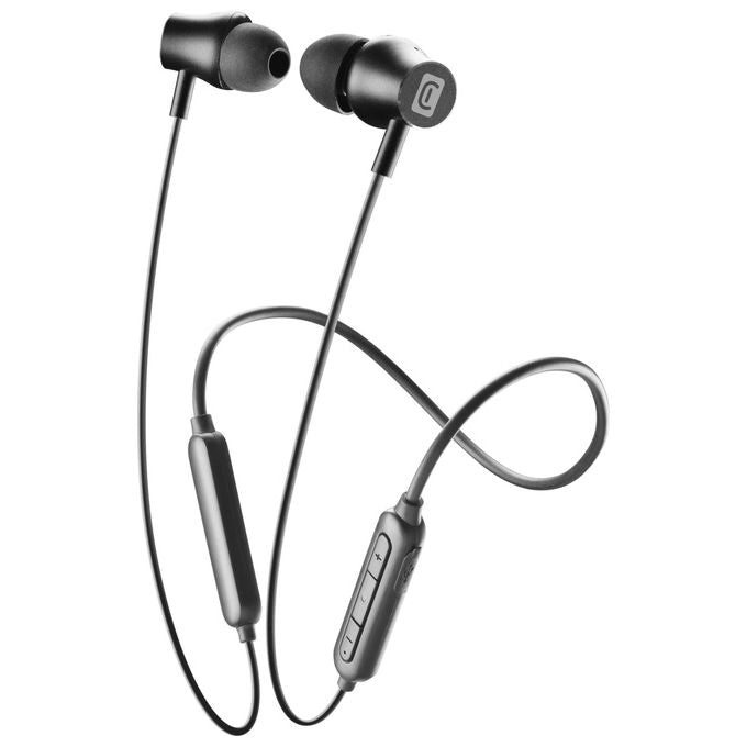Cellularline BTGEMK GEM Auricolare Stereo Bluetooth In-ear con Microfono e Remote Control 6h colore Nero
