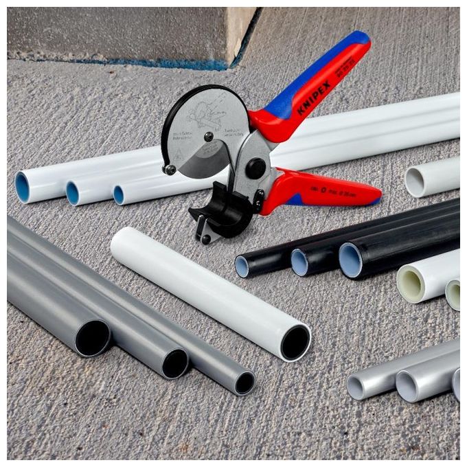 Knipex Tagliatubi per Tubi in Materiale Composito e Plastica