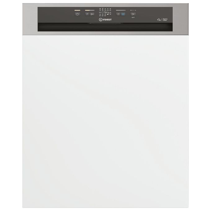 Indesit I3BL634X Lavastoviglie a Scomparsa Parziale 14 coperti Classe D 44 dB Touch (82x60x55 cm) colore Bianco
