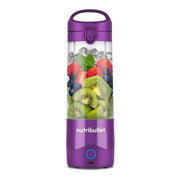 NutriBullet NBP003PU Frullatore Portatile 475 ml Lame Acciaio Inox Tritaghiaccio Batteria 2000 mAh Ricarica USB-C colore Viola