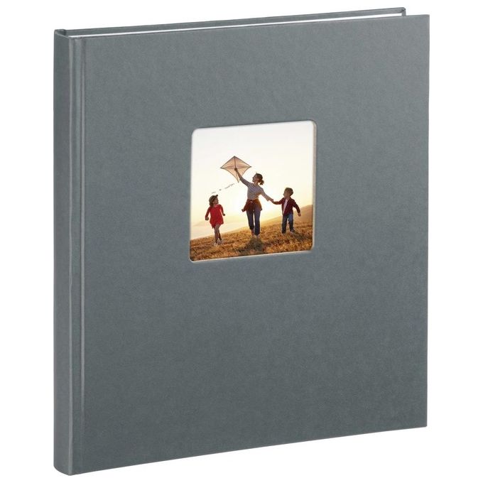 Hama Fine Art Album Fotografico e Portalistino Grigio 29x32cm 50 Pagine Bianche