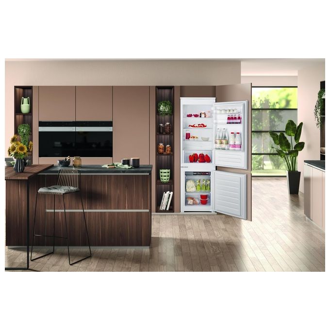Hotpoint BCB70301E Active Fresh Frigorifero Combinato da Incasso 273 L 177 cm Classe E 35 dB Low Frost colore Bianco