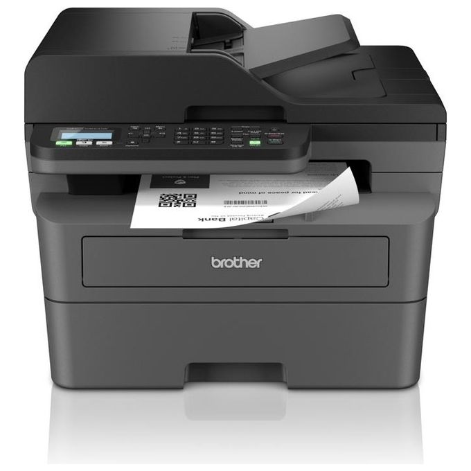 Brother MFC-L2800DW Stampante Multifunzione Laser 4 in 1 A4 32 ppm Duplex WiFi ADF 50 fogli colore Nero