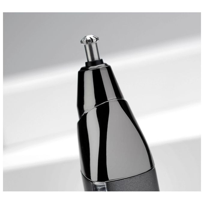 BaByliss MT991E Super X Metal Regolabarba Multi Trimmer 15 in 1 Ioni di Litio 300 min Bagnato e Secco colore Nero e Cromato