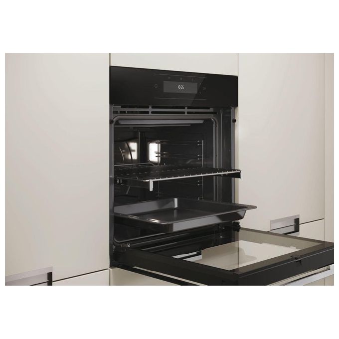 Hoover HOC5B747INWF H-OVEN 500 Forno da incasso multifunzione 70 L Classe A+ con pulizia pirolitica grill ventilato e connettivita' Wi-Fi Bluetooth (59.5x59.5x56.8 cm) colore Acciaio inox