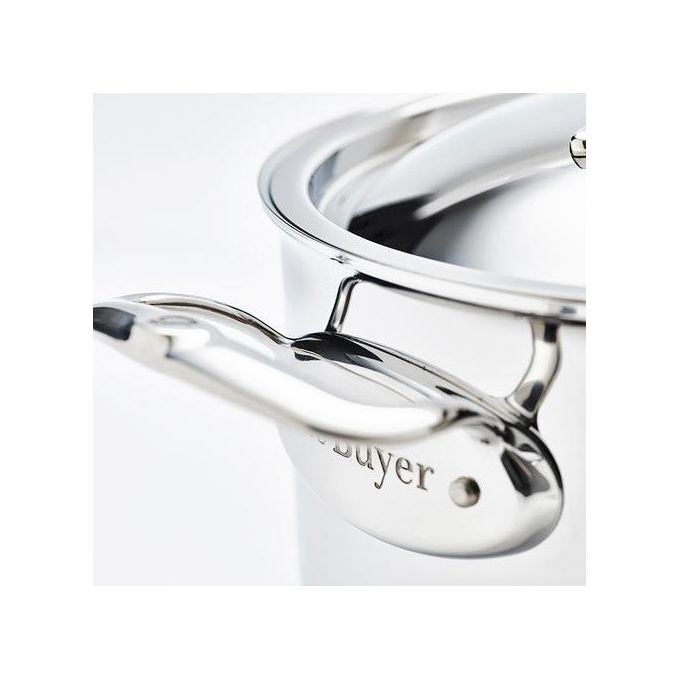 De Buyer Affinity Pentola per Arrosti Inox con Coperchio 28cm