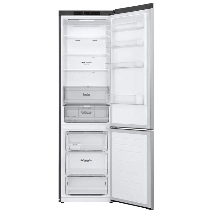 LG GBP52PYNBN Frigorifero Combinato 384 L 203 cm Classe B 35 dB Total No Frost Door Cooling+ Fresh Converter colore Argento