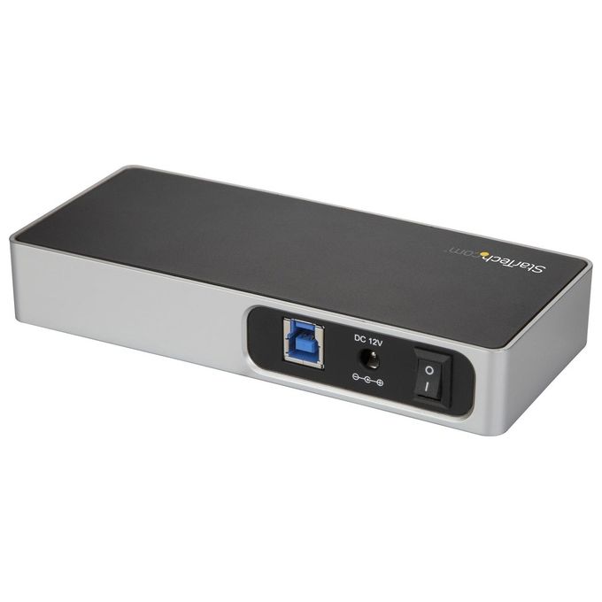 StarTech Hub Usb-C a 7 Porte 5x Usb-A 2 Usb-C Usb 3.0 Hub Alimentato